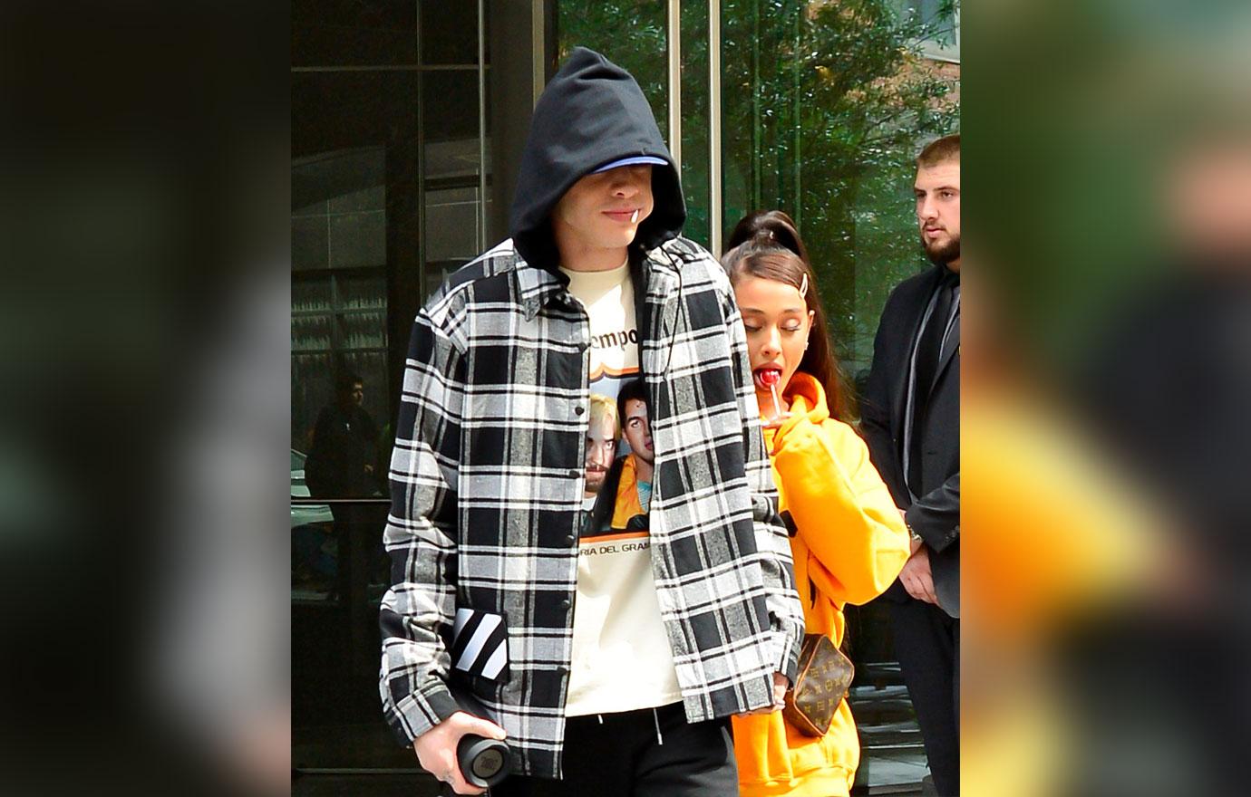 Ariana Grande and Pete Davidson spotted walking in New York