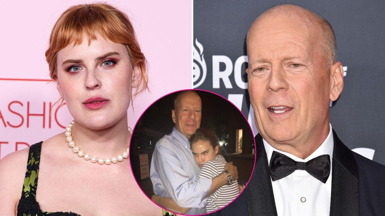 Image of Tallulah Willis and Bruce Willis