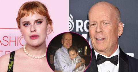 Image of Tallulah Willis and Bruce Willis