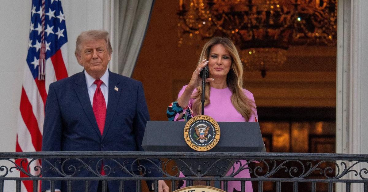 Donald Trump Exposes His and Melania's Separate Living Dynamic in Telling Comment About 'Wife's Area' at Mar-a-Lago: Watch