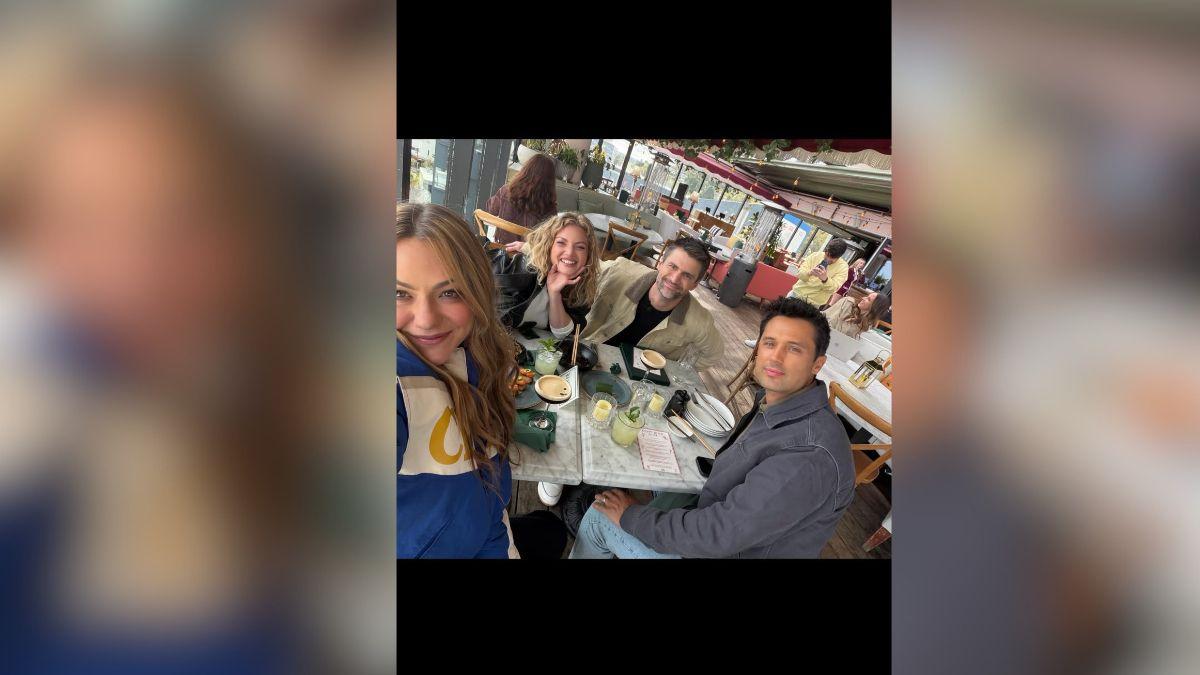 image of The cast is 'grateful' to film the show. 