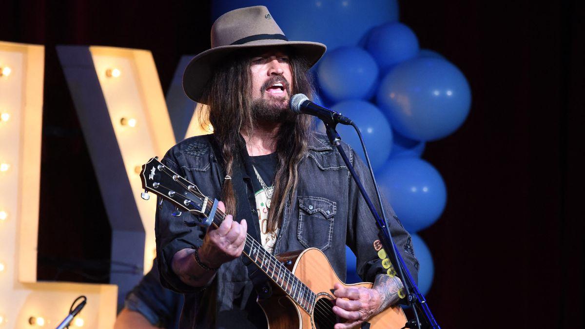 image of Billy Ray Cyrus performed at the president's inauguration ball in 2025. 
