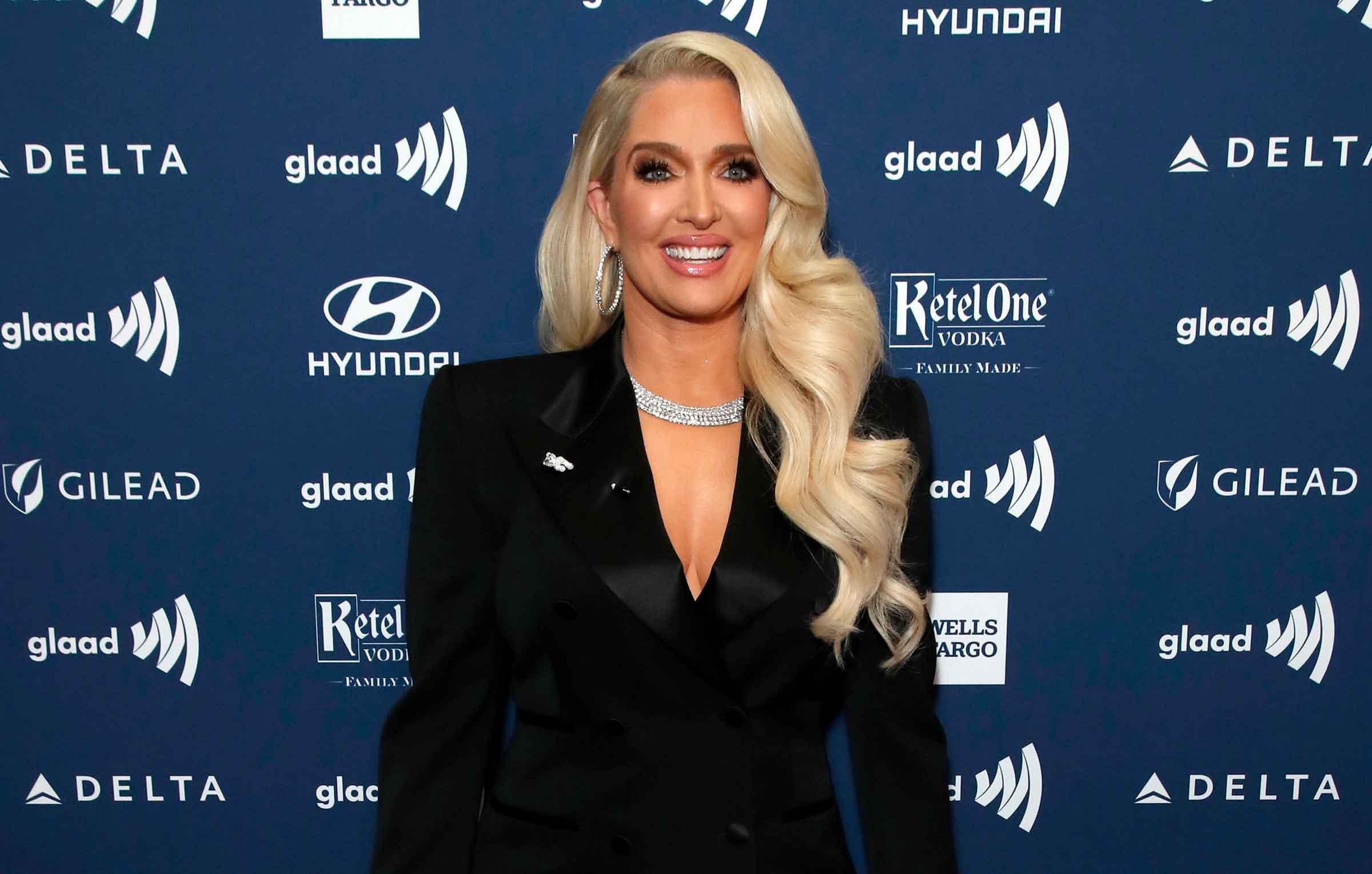 Erika Jayne In More Legal Trouble After Kathy Hilton Exposed Her Wearing  Pricey Jewelry, Fur and Designer Bags Amid Owing Victims