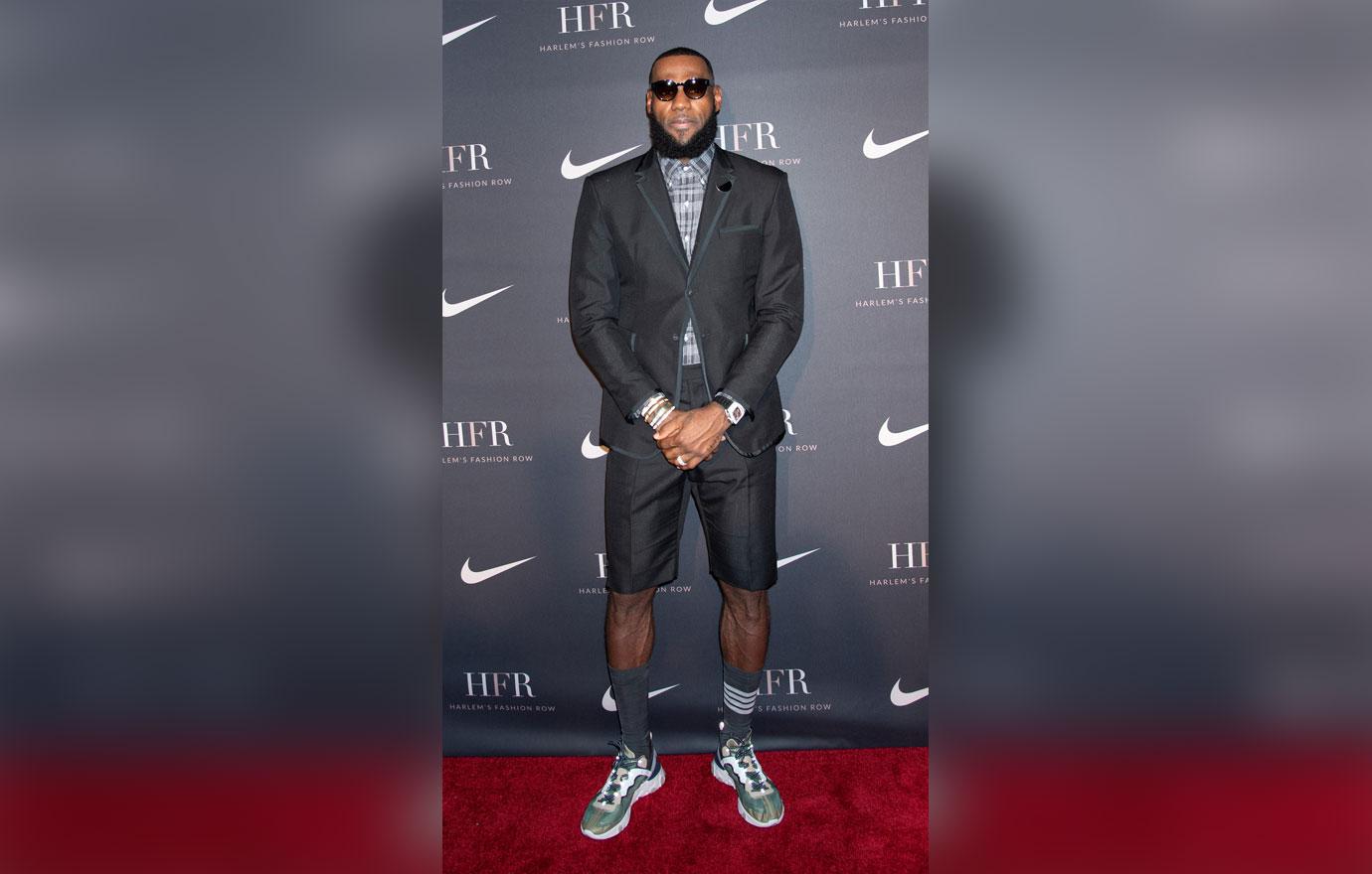 Lebron red carpet