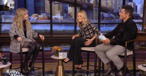 image of Jennette mccurdy Kelly Ripa and mark Consuelos