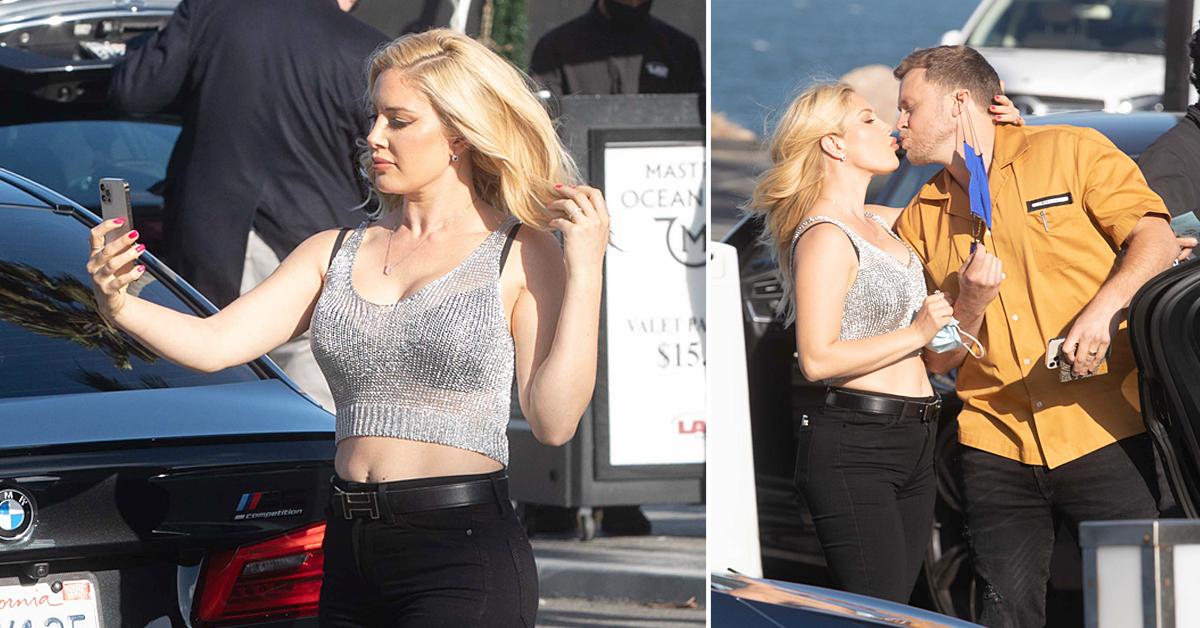 heidi montag and spencer pratt out and about