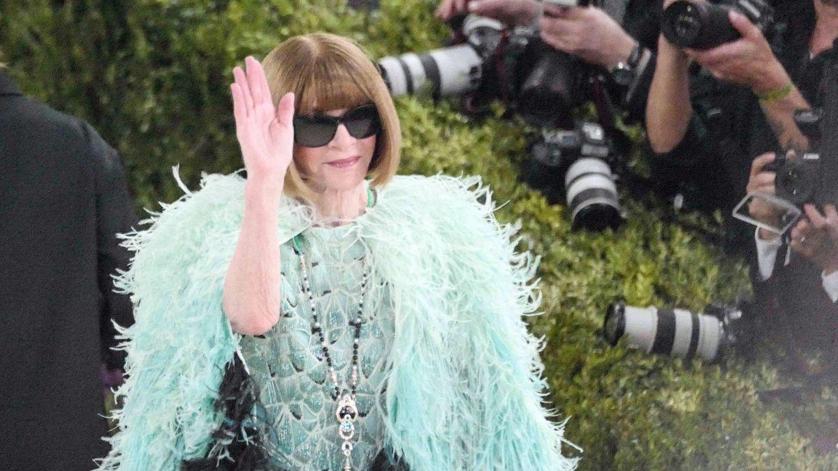 Image of Anna Wintour’s 2017 comment fueled ban talk.