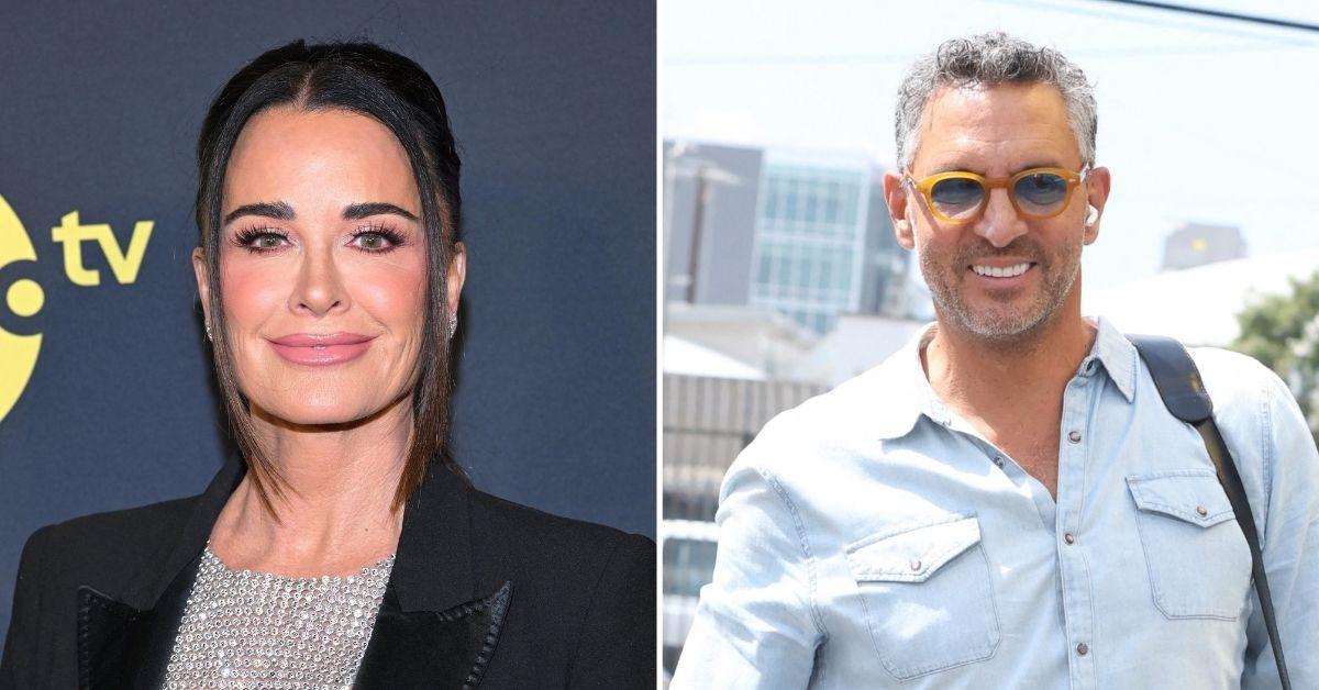 image of Kyle Richards supports Mauricio Umansky’s new photoshoot.