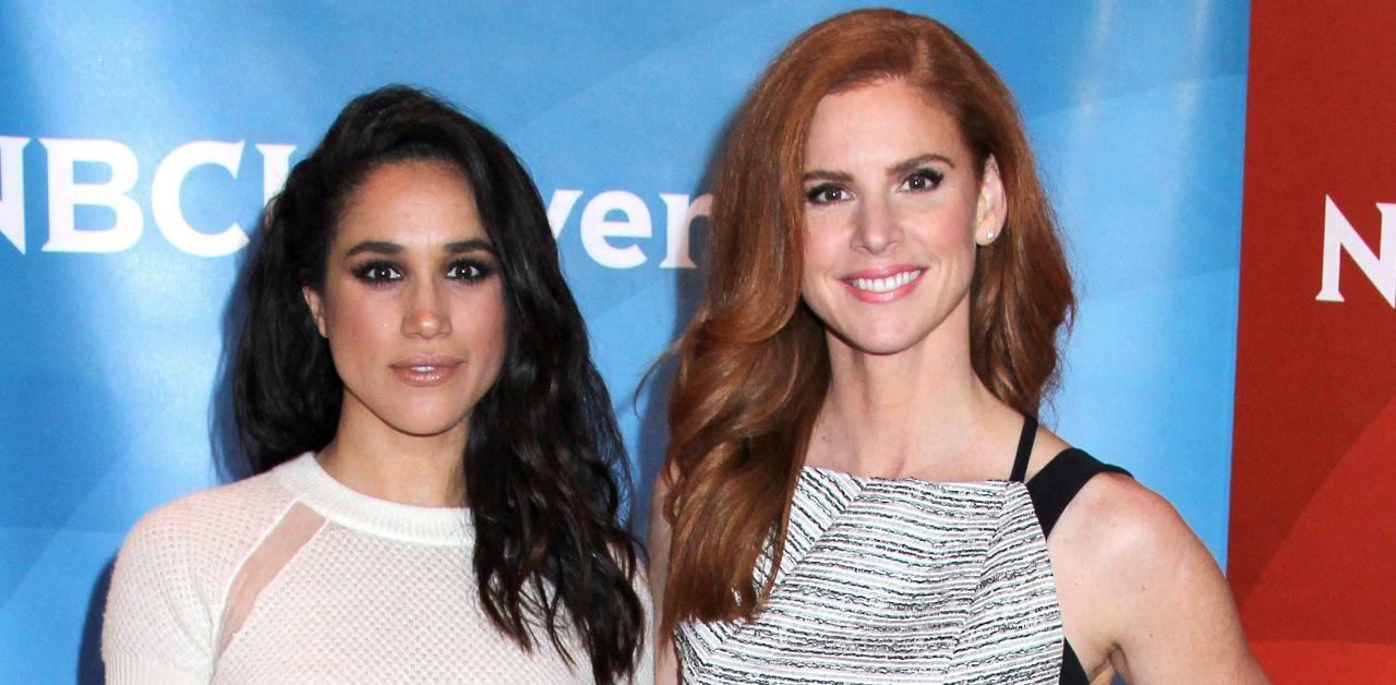 meghan markle snubbed suits costars excluded rewatch podcast