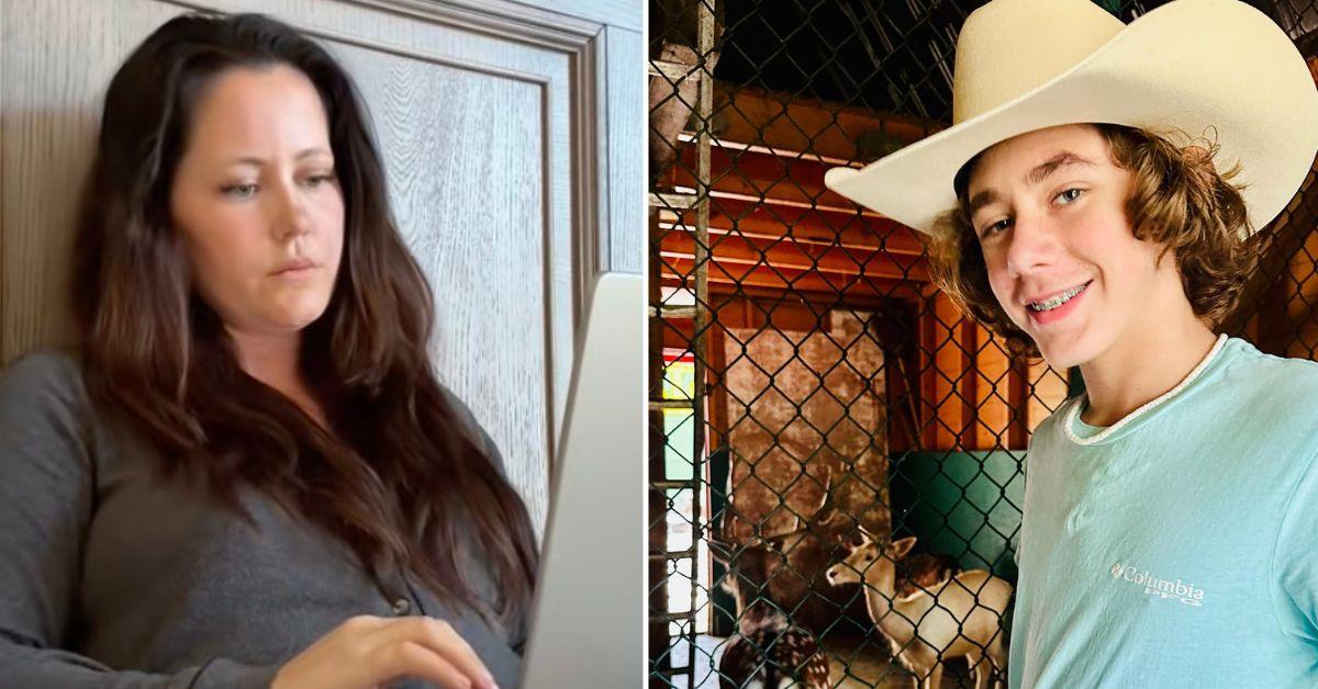 Composite photo of Jenelle Evans and Jace Evans