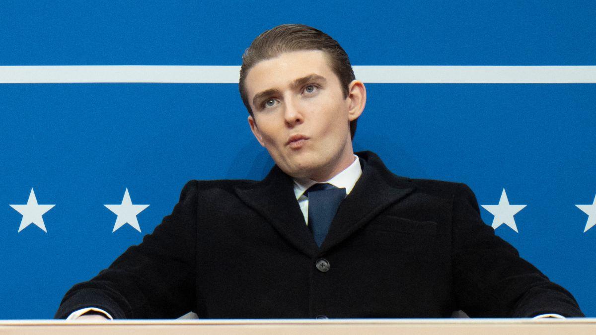 image of The woman allegedly started calling Barron Trump 'sweetheart.'