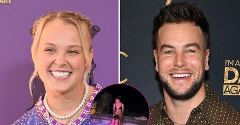 jojo siwa shows off bikini body hot tub chris hughes