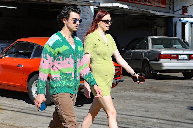 sophie turner seen joe jonas show