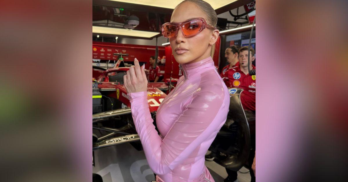 Jennifer Lopez, 55, Shows Off Her Toned Butt in Tight Pink Catsuit at F1 Grand Prix in Saudi Arabia