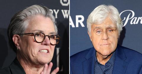 Composite photo of Rosie O'Donnell and Jay Leno