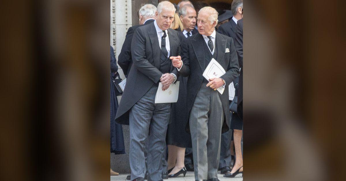 image of King Charles has cut his ties with Andrew.