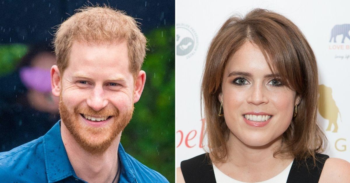 prince harry princess eugenie super bowl