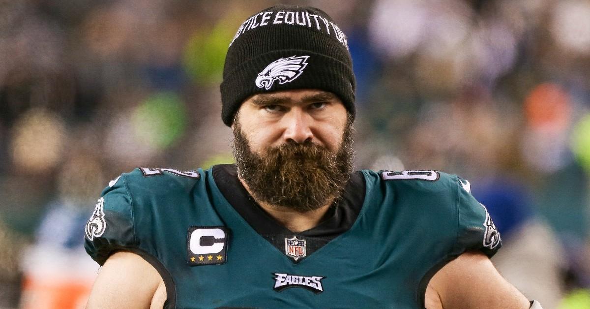 Photo of Jason Kelce. 