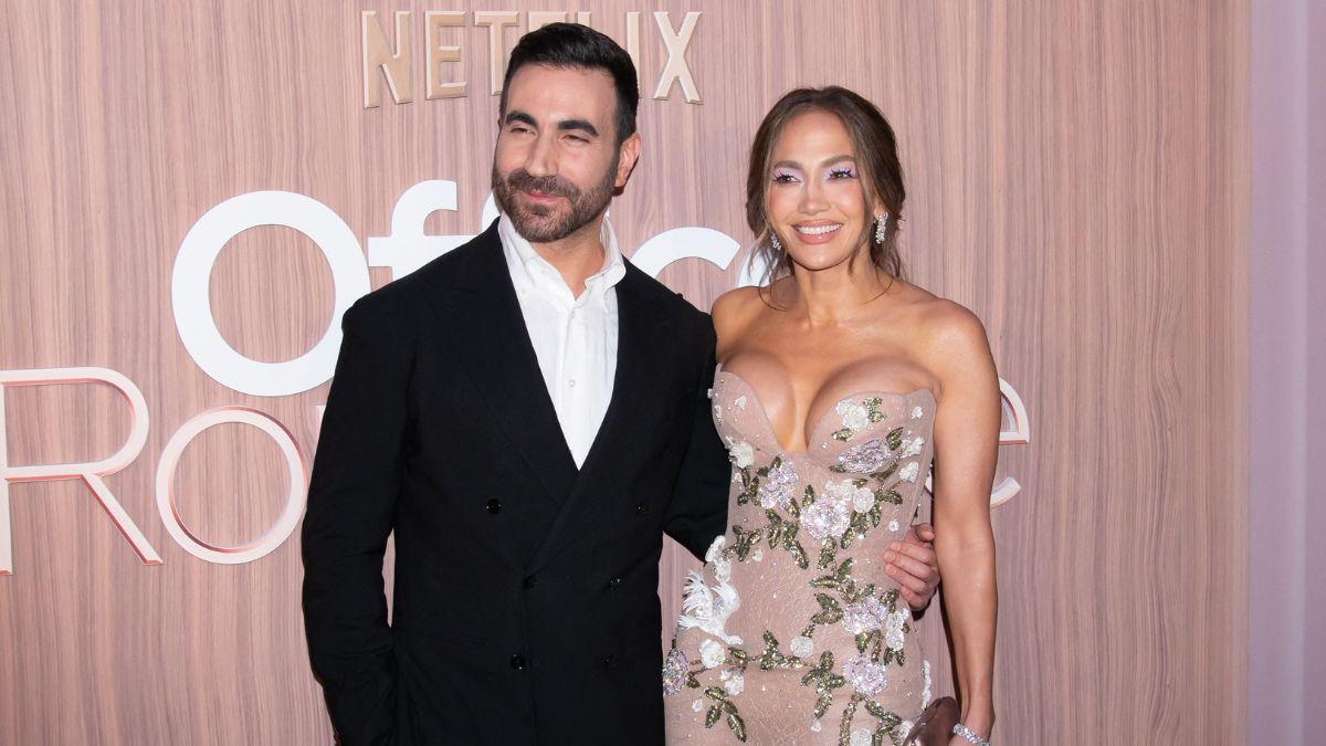 Image of Jennifer Lopez shuts down romance rumors involving her 'Office Romance' costar Brett Goldstein.