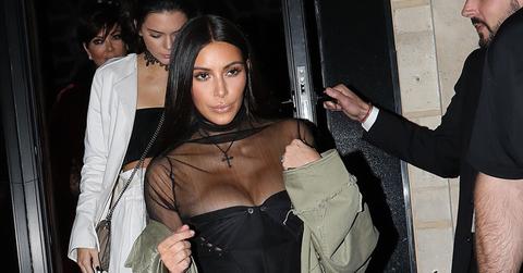 Kendall Jenner, Kim kardashian, Kris Jenner et Kourtney dinent chez Kinugawa