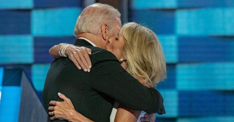 Joe Biden celebrates