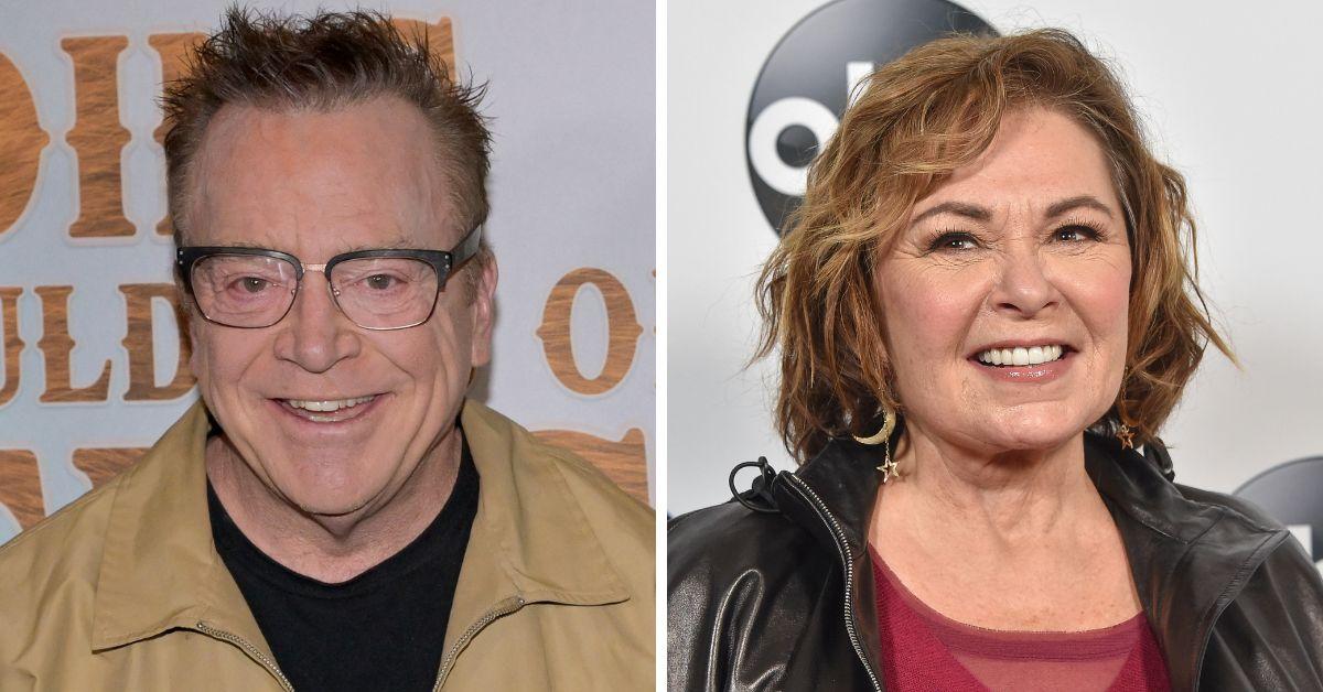 tom arnold roseanne barr relationship timeline marriage divorce