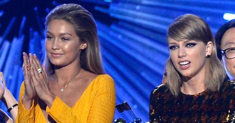 Taylor swift speaks harpers bazaar gigi hadid