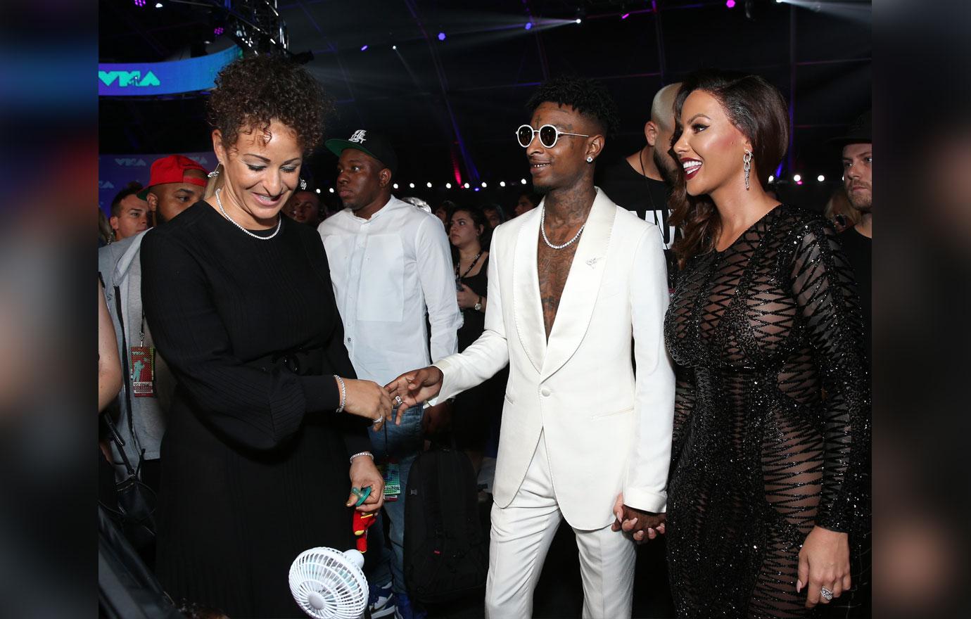 Are Amber Rose and 21 Savage Engaged? See Pic Sparking Speculation
