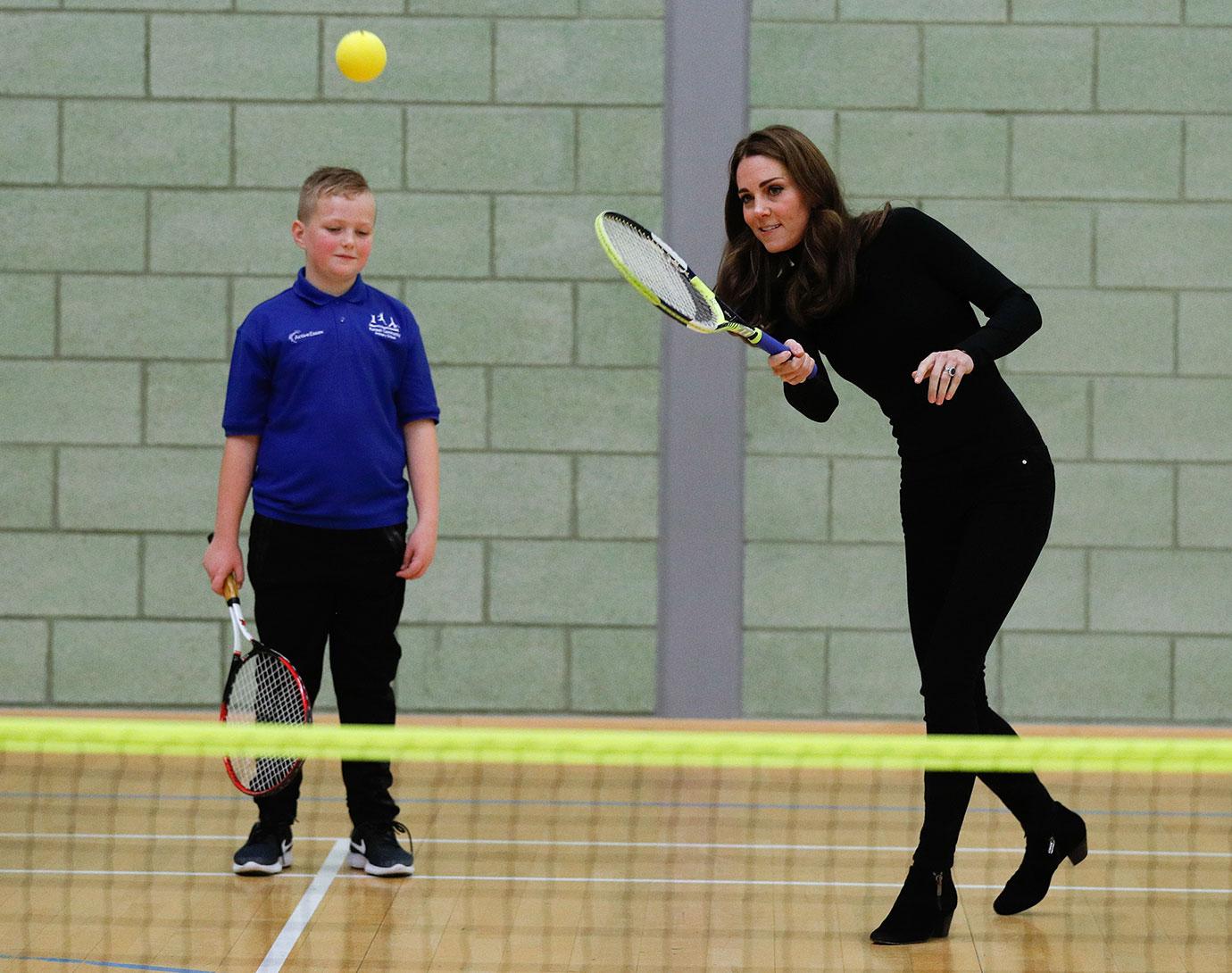 The Duke and Duchess of Cambridge visit Coach Core Essex