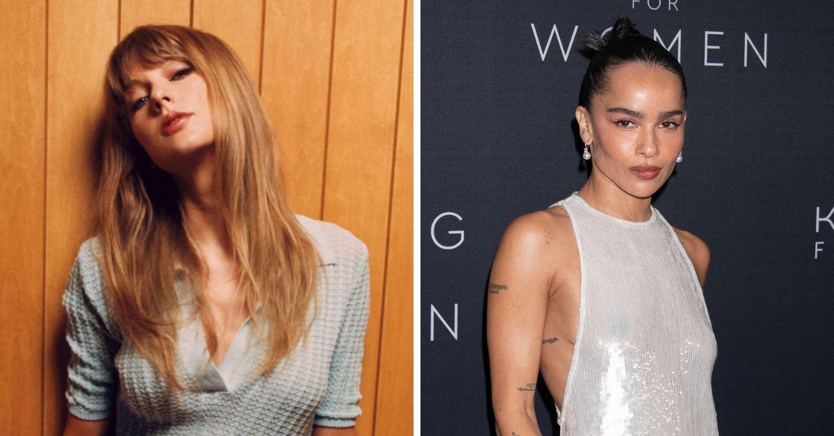 taylor swift zoe kravitz friendship through the years photos