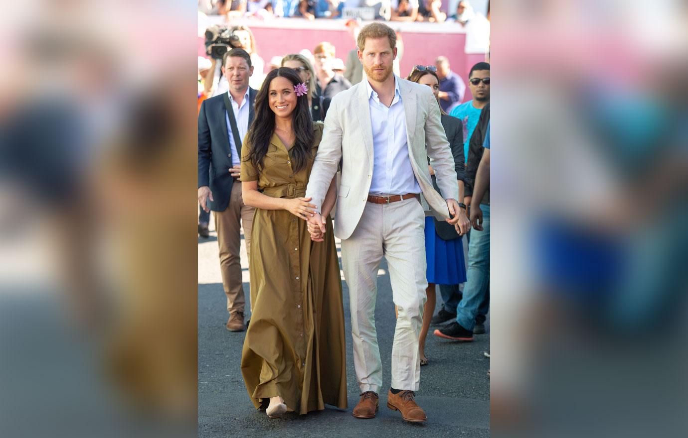 Meghan Markle And Prince Harry Holding Hands