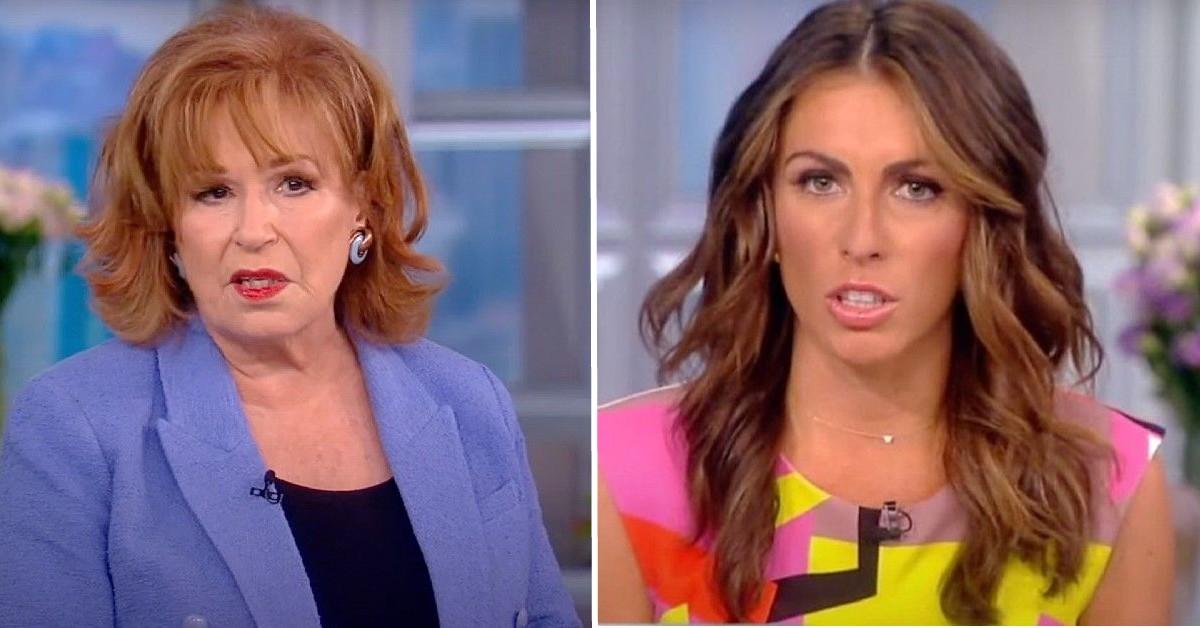 Joy Behar's bra malfunction stops 'The View': 'Almost took my eye out