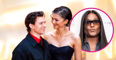 Image of Law Roach claimed Zendaya and Tom Holland are not officially married yet.