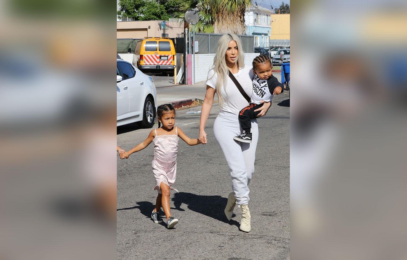 The Kardashians take over Iceland Ice Skating Center