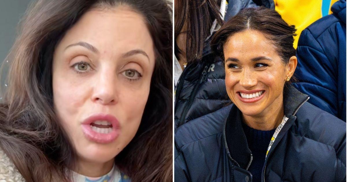 Composite photo of Bethenny Frankel and Meghan Markle