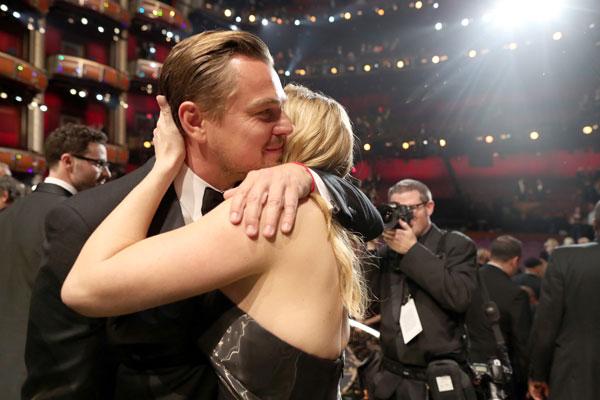 Leonardo dicaprio kate winslet pda