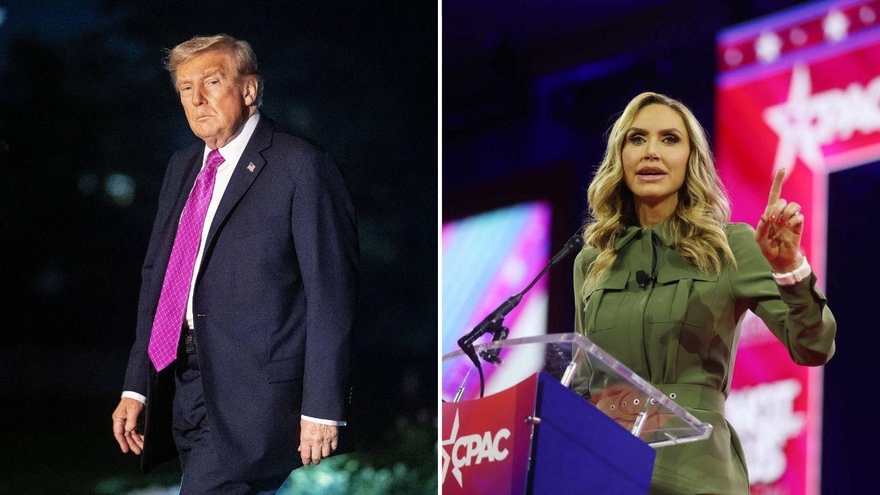 photo of Lara Trump revealed her father-in-law 'sleeps maybe three or four hours a night.'