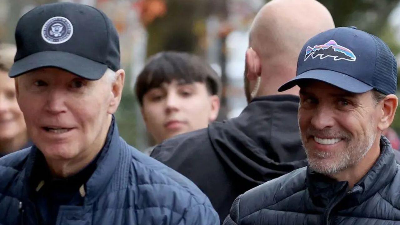 image of hunter and Joe Biden