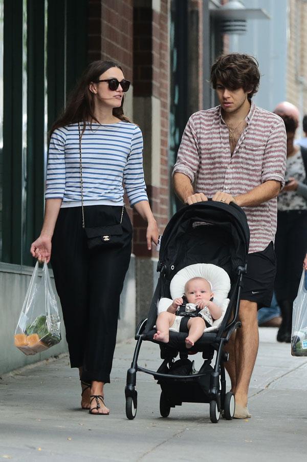 Keira Knightley Has A Family Date With Her Baby Girl Edie And Her ...