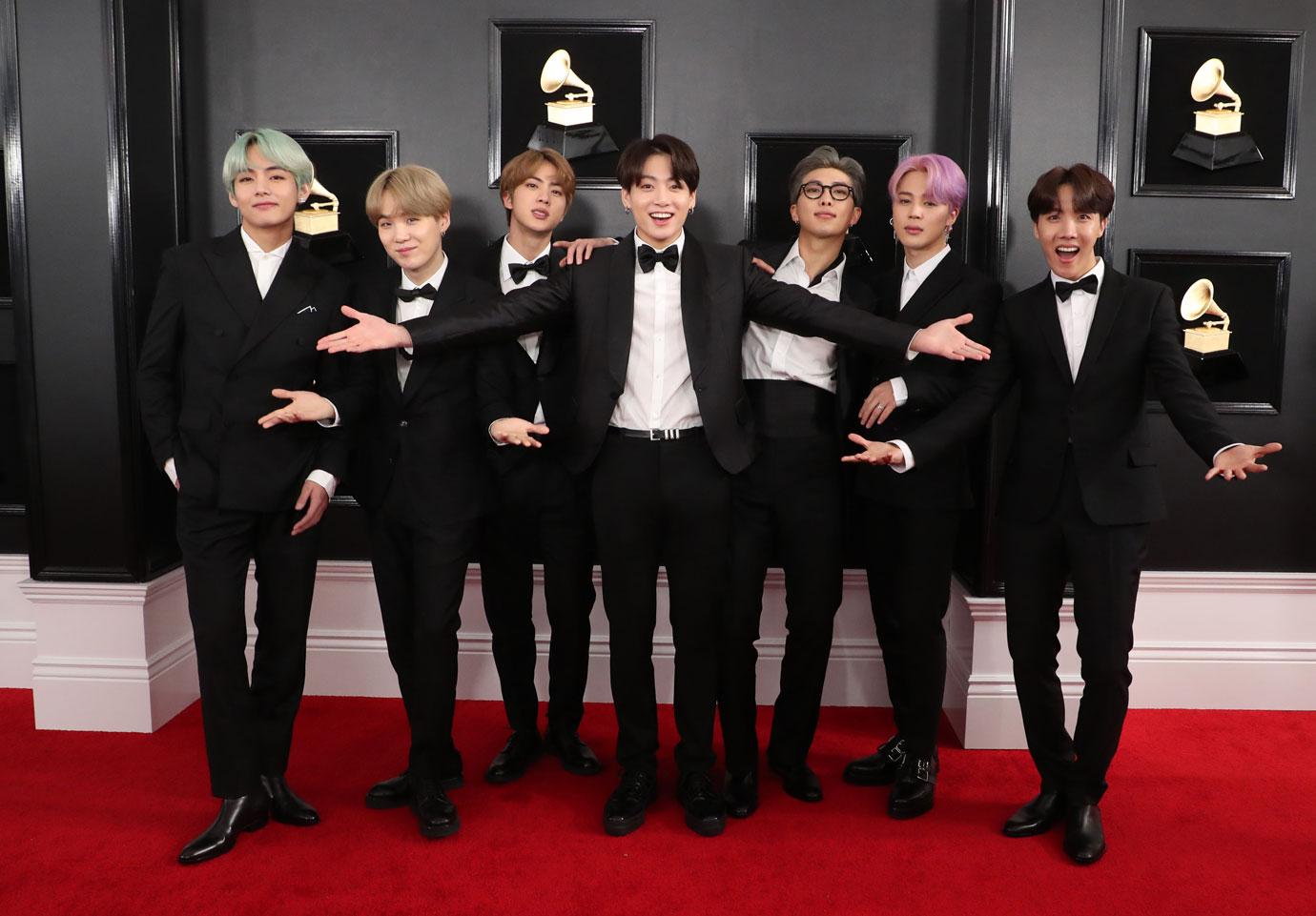 61st Annual Grammy Awards, Arrivals, Los Angeles, USA - 10 Feb 2019 bts breaking up