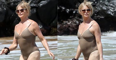 Wide goldie hawn bikini
