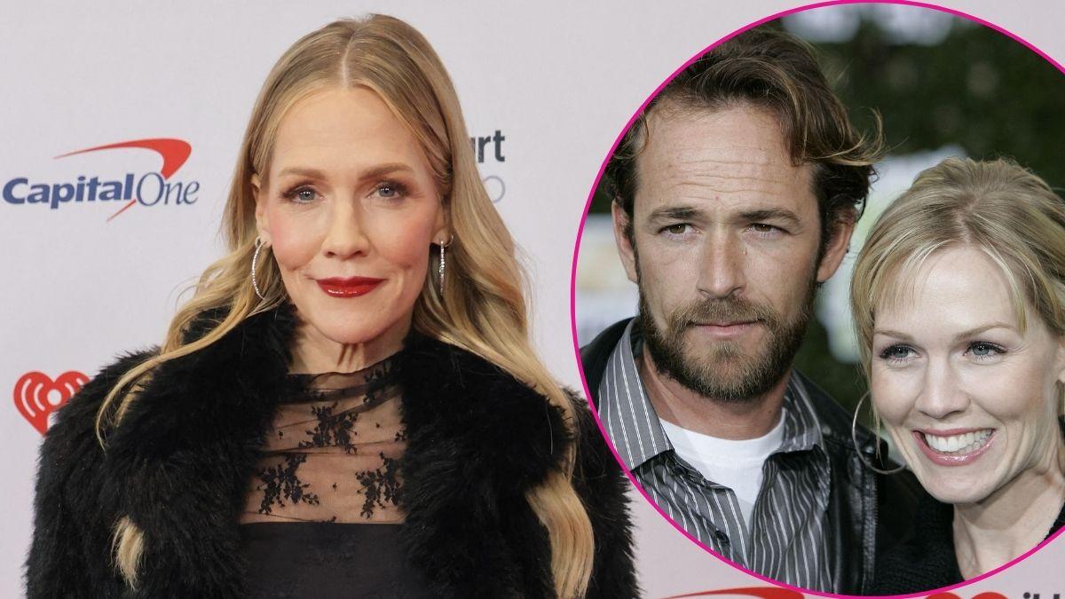 Photo of Jennie Garth and Luke Perry