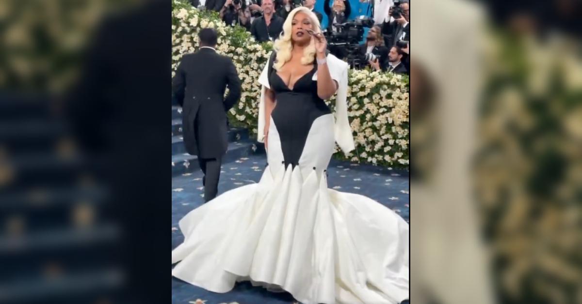 lizzo weight loss cleavage corset gown met gala photos