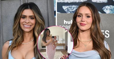 split photo of Taylor Frankie Paul & Mikayla Matthews