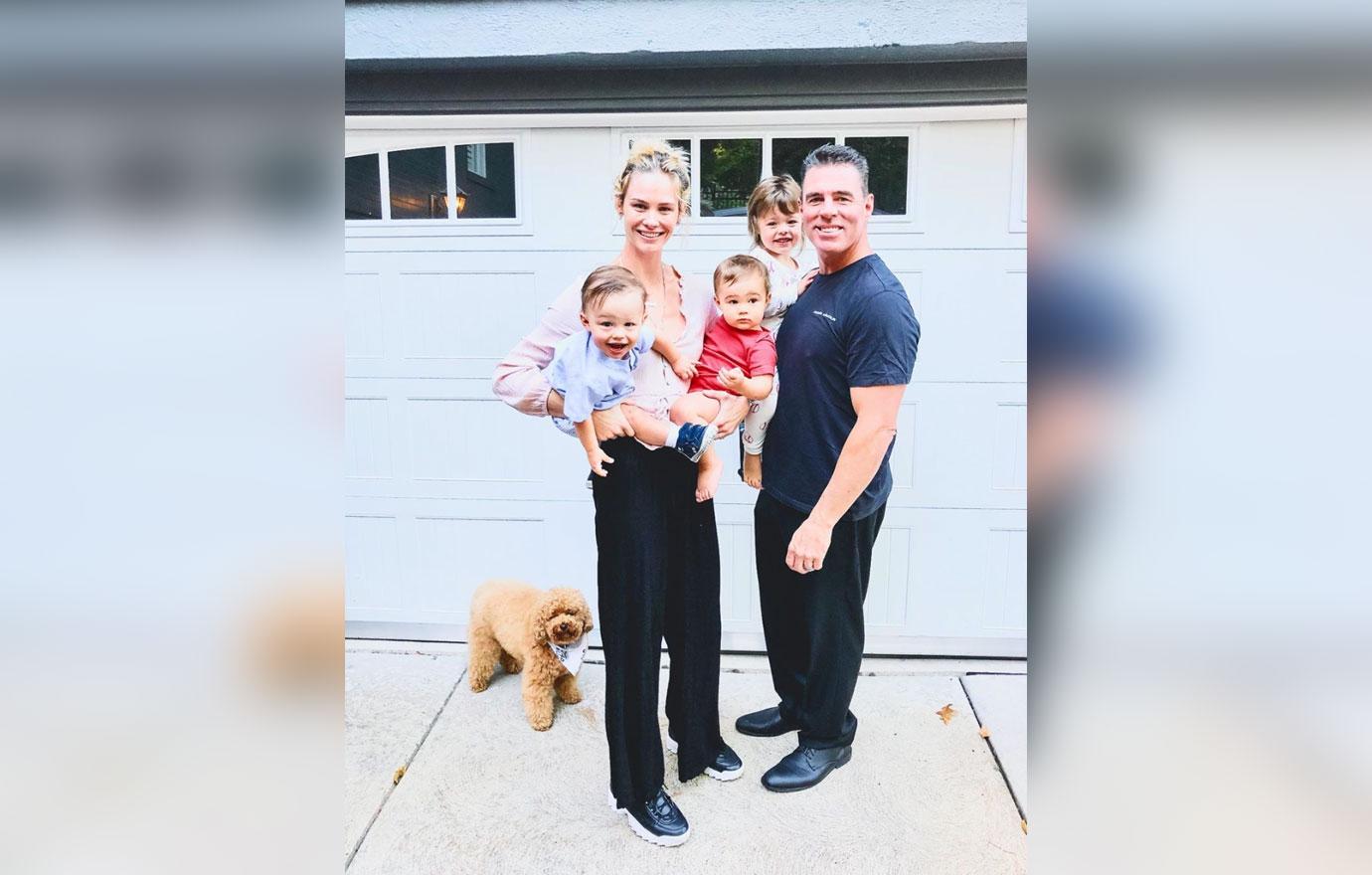 Jim And Meghan King Edmonds With Their Kids At Home Daughter