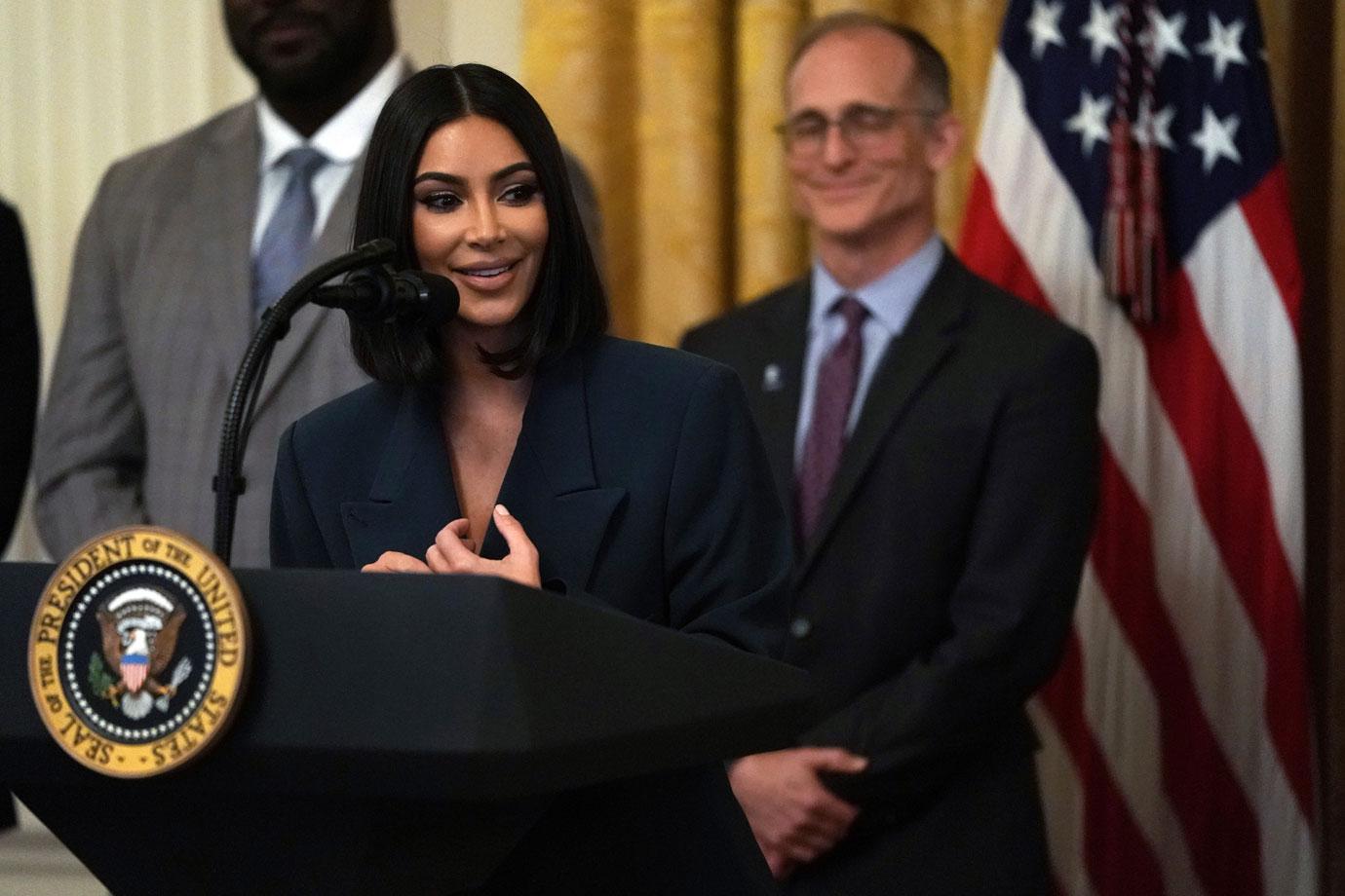 Kim Kardashian White House Visit