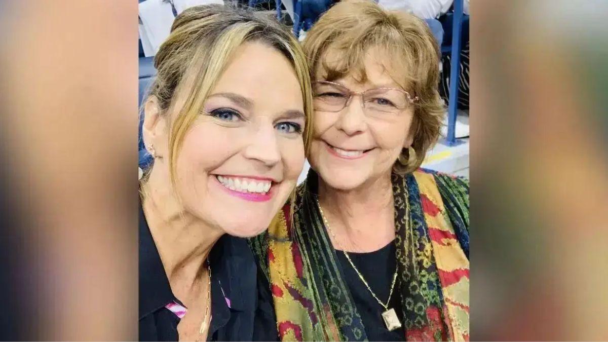 photo of savannah guthrie and mom nancy guthrie