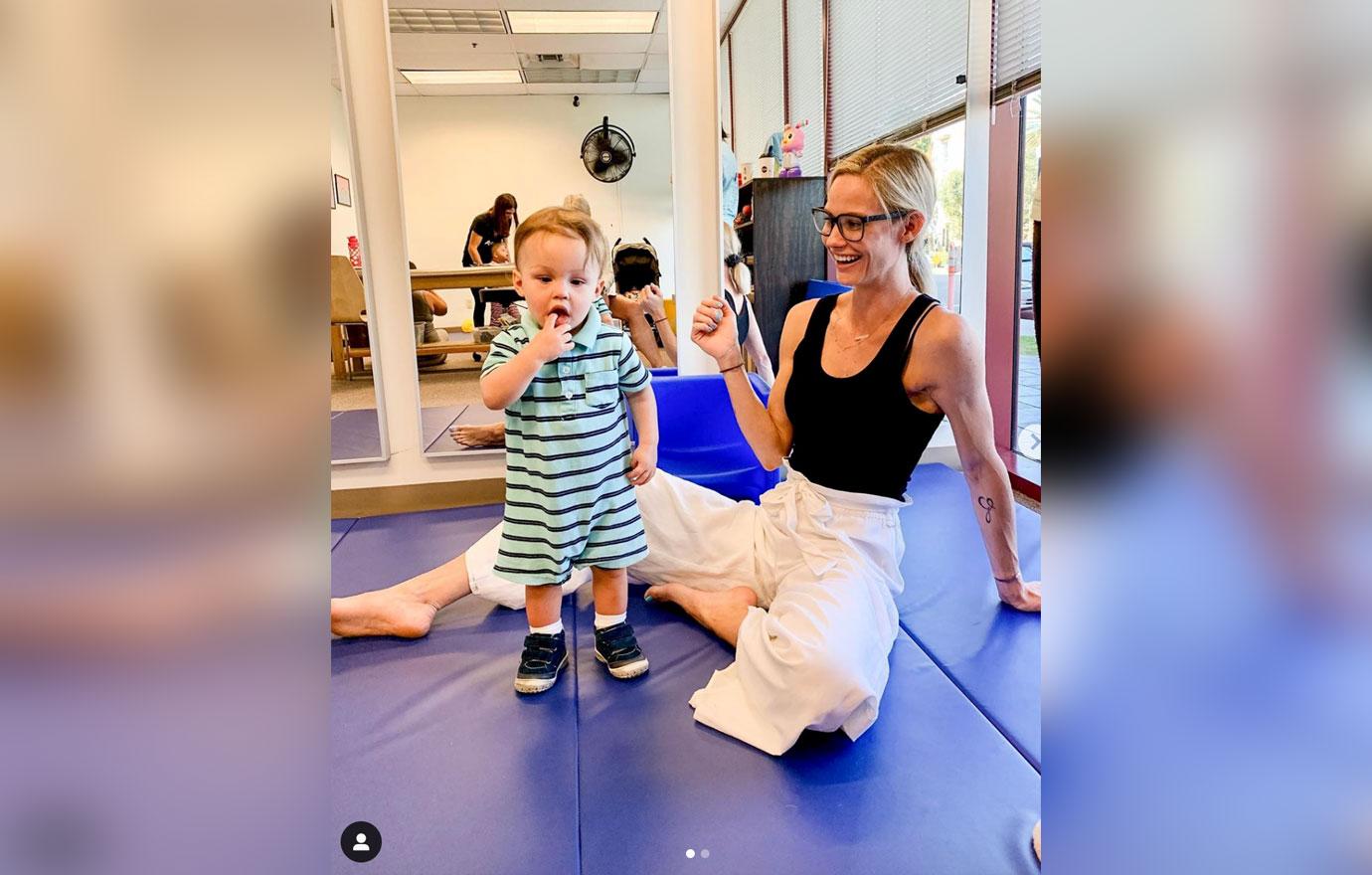 Meghan King Edmonds At Therapy With Son Hart Jim Edmonds Split