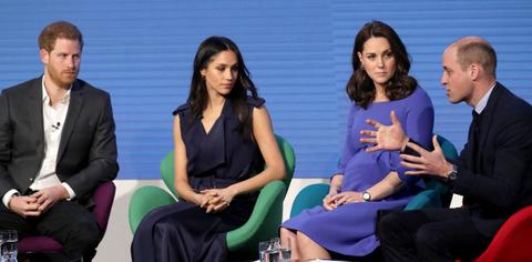 meghan markle prince harry struggling compete prince william kate middleton