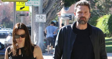 Photo of Jennifer Garner and Ben Affleck.